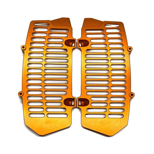 Extreme Parts UniBody Radiator Guards for KTM / Husqvarna / GASGAS 2020-2023 Orange